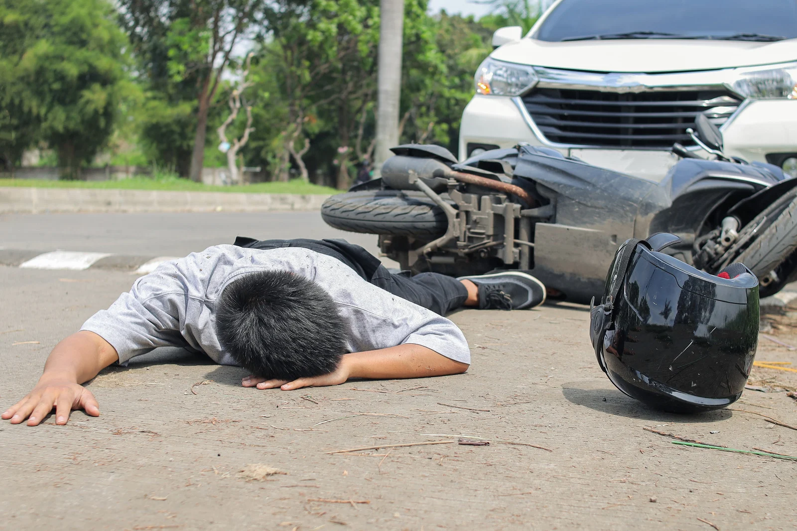 Most Common Motorcycle Accident Injuries in Texas